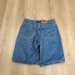 Vintage 90s Levi’s 550 orange tab shorts